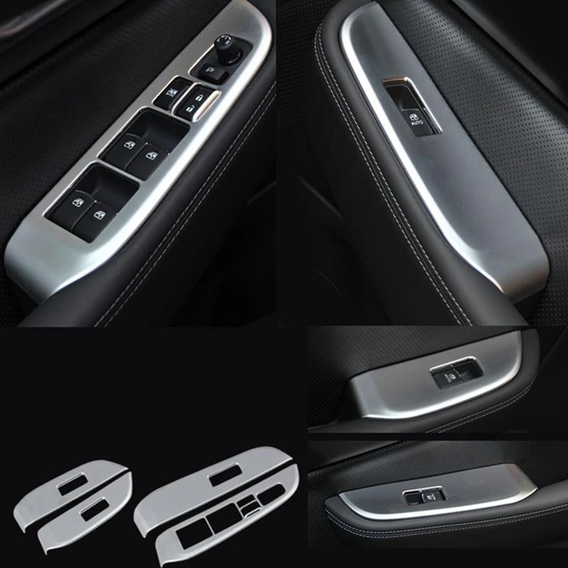 Автомобильный подъемник переключатель рамка стекло подлокотник подъемный