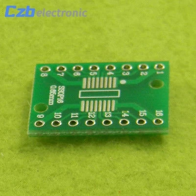 10 шт. SOP20 SSOP20 TSSOP20 к DIP20 плата SMD для DIP-адаптера 0 65 мм/1 27 мм до 2 54 DIP Pin шаг PCB