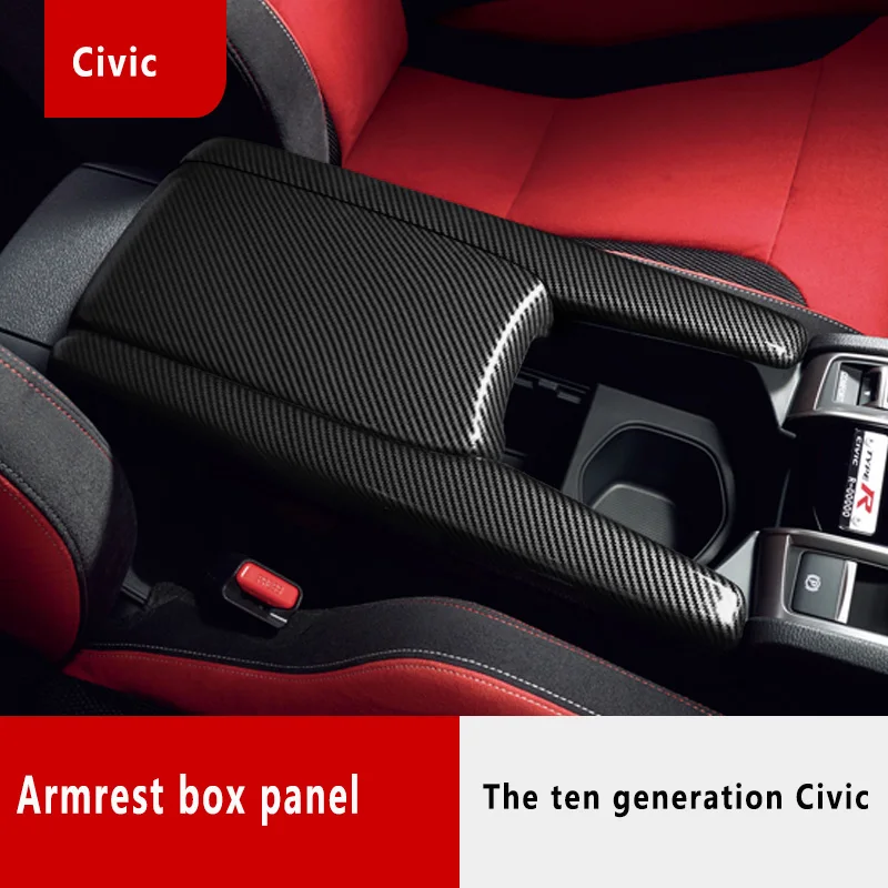Для Honda Civic десять поколение 2016 2017 подлокотник коробка вращающийся центральный