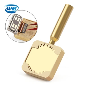Миниатюрная нагревательная платформа WNB 900M-T-T9 из чистой меди, микропаяльная станция для определения местоположения микросхемы процессора IC, демонтаж клея
