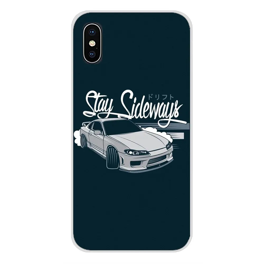 images 10 Для Apple IPhone X XR XS MAX 4 4S 5 5S 5C SE 6 6S 7 8 Plus, ipod touch 5 6 модных рубашек автомобили для дрифта авто аксессуары JDM-сумка для мобильного телефона - Цвет: images 10