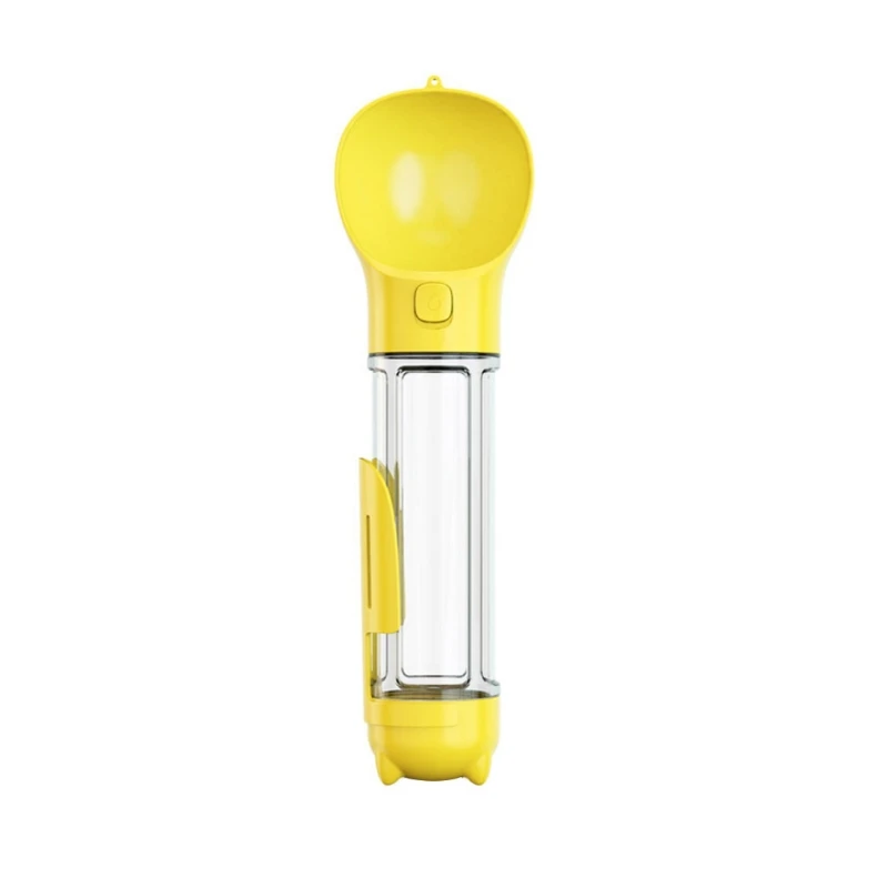 

T84E Portable Pet Water Bottle Leak Proof Lightweight Dog Water Dispenser with Drinking and Feeding Function for Outdoor Walking