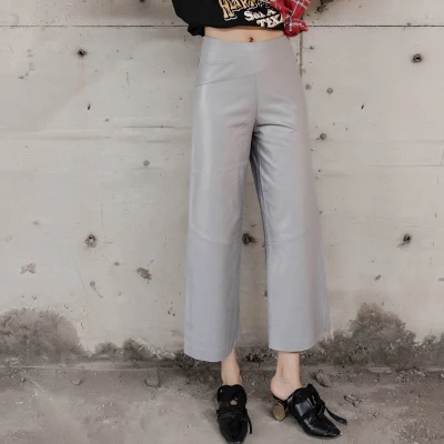 

Top Fashion 2020 New Real Sheep Leather Pants BP42 high quality