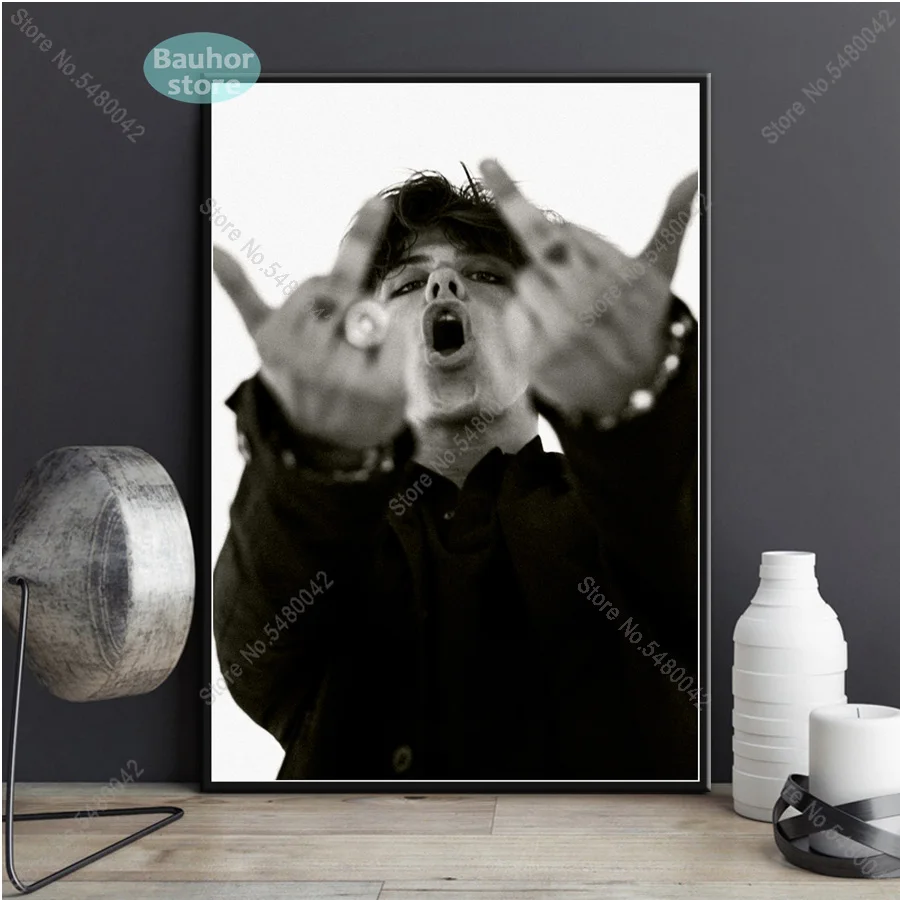 Художественный постер Yungblud постеры и принты с музыкой певицей звездой концертом
