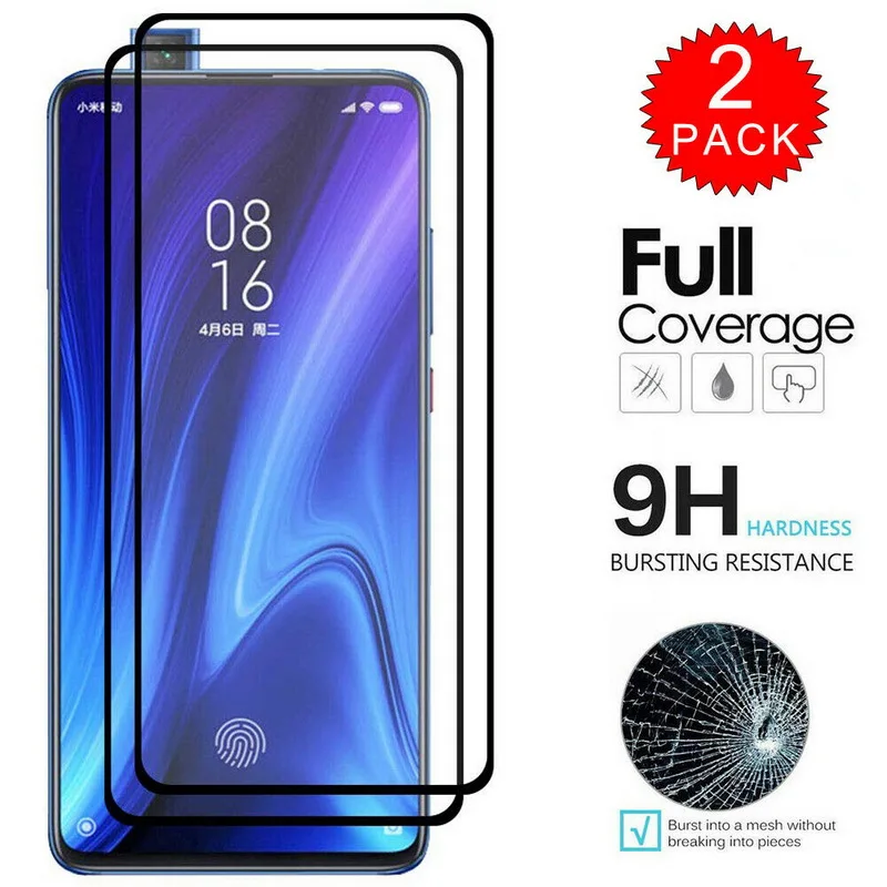 9D Закаленное стекло пленка для Xiao mi Red mi Note 8 7 6 Pro 8T Защита экрана для Xiaomi mi 9T 9 8 A3 Lite