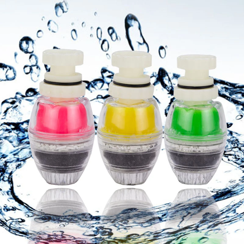 

1Pc Household Kitchen Home Carbon Faucet Mini Tap Water Clean Filter Purifier Filtration Cartridge Carbon Water Filter