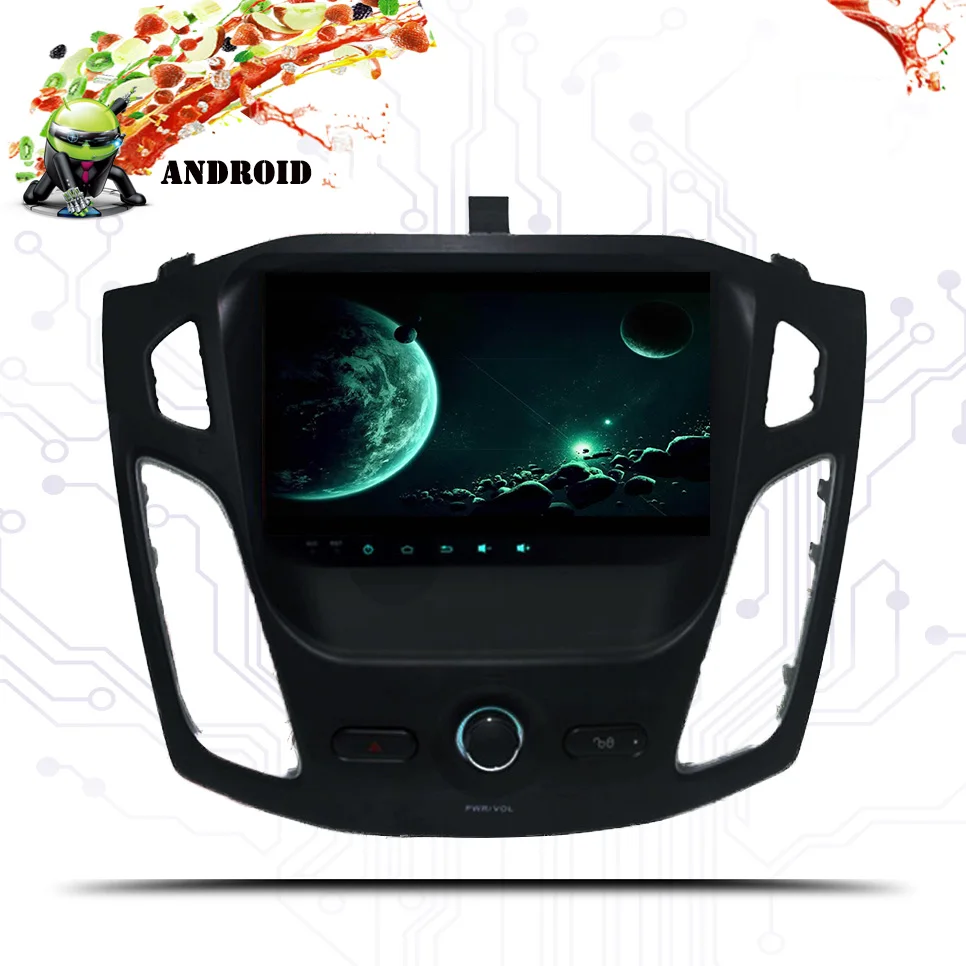 Для Ford Focus 3 2012 2015 2016 2017 2018 19 Автомобильный мультимедийный плеер Android 9 0 gps