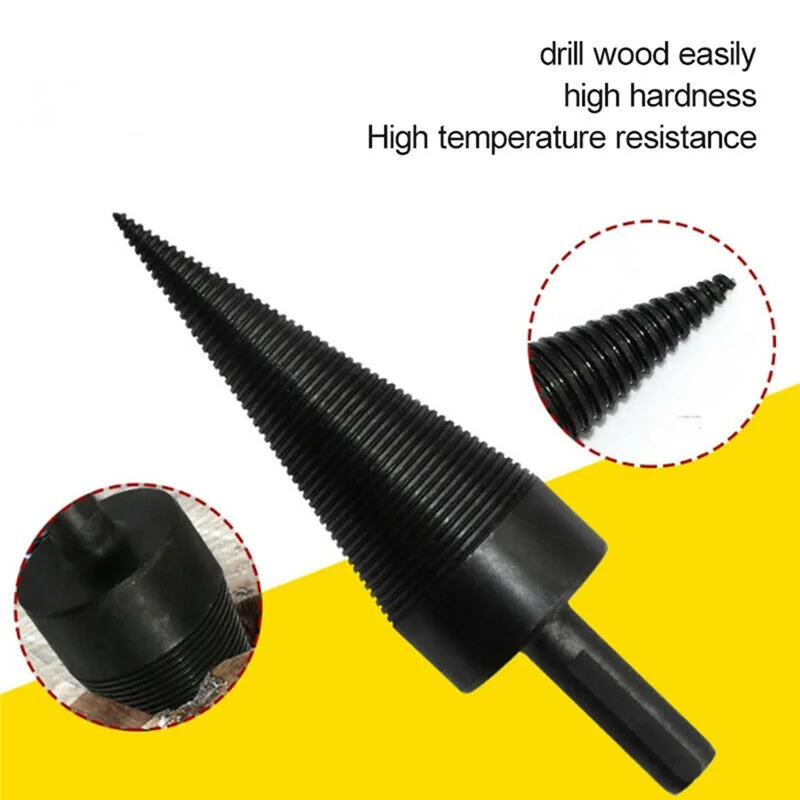 Дровокол винтовое сверло сверление электроинструменты для металла Высокоскоростная сталь Дерево отверстие резак конус Dril инструмент для дома
