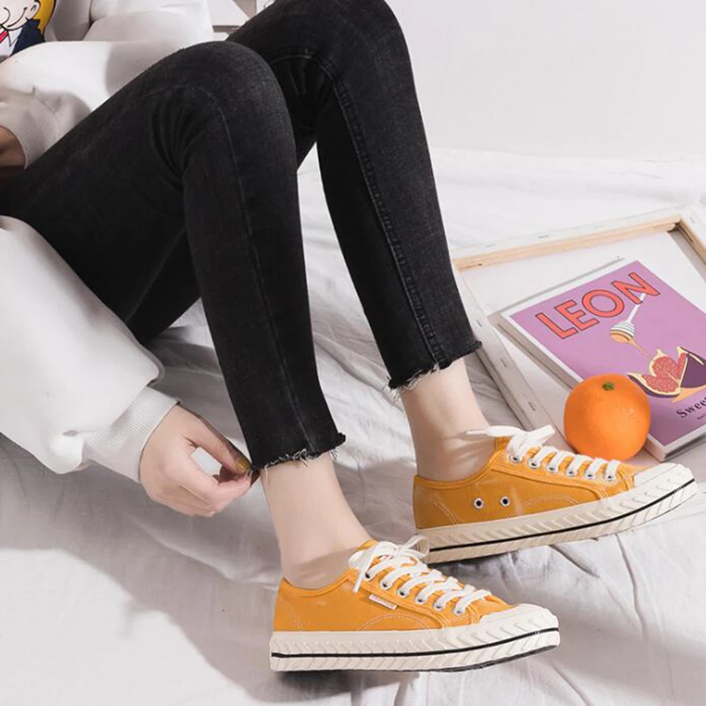 Новинка весна осень 2020 Женская Вулканизированная обувь кроссовки женская