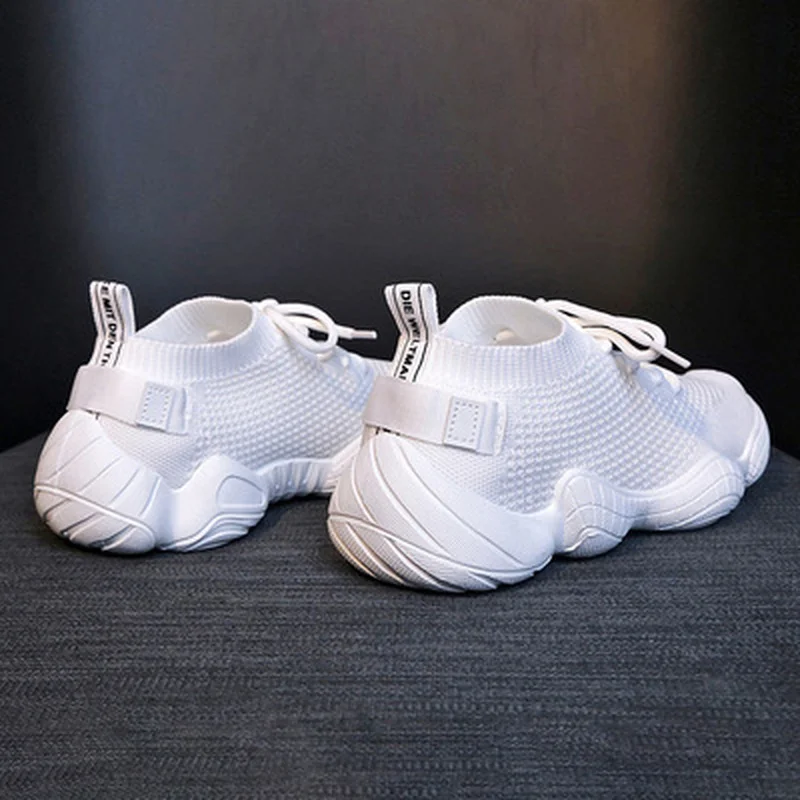 

Fashion Platform Sneakers Women Shoes Sport Running Summer Breathable Mesh Casual Shoes Women Lace-up Ladies Vulcanized Shoes
