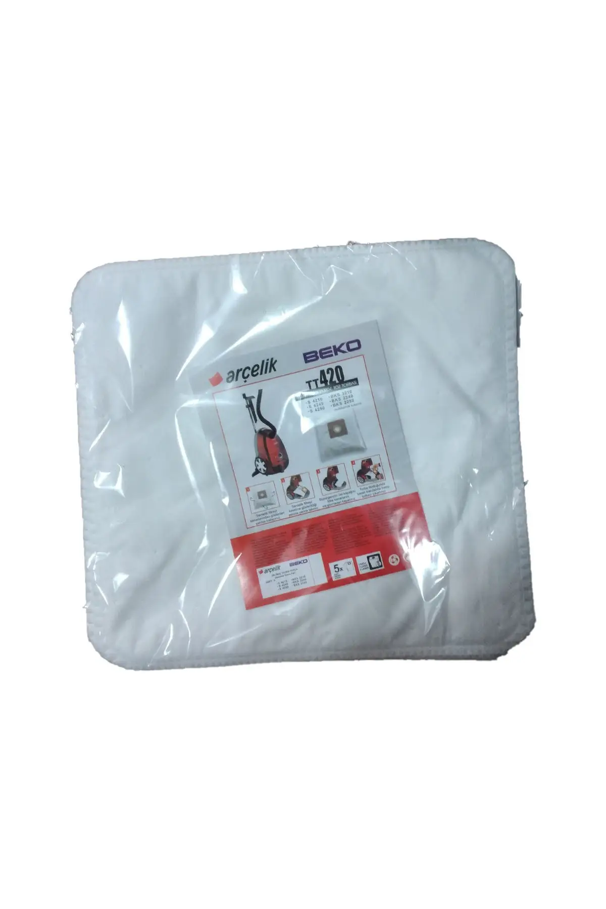 

MHK Parts Tt420 Vacuum Cleaner Dust Bag Original 10 Pcs