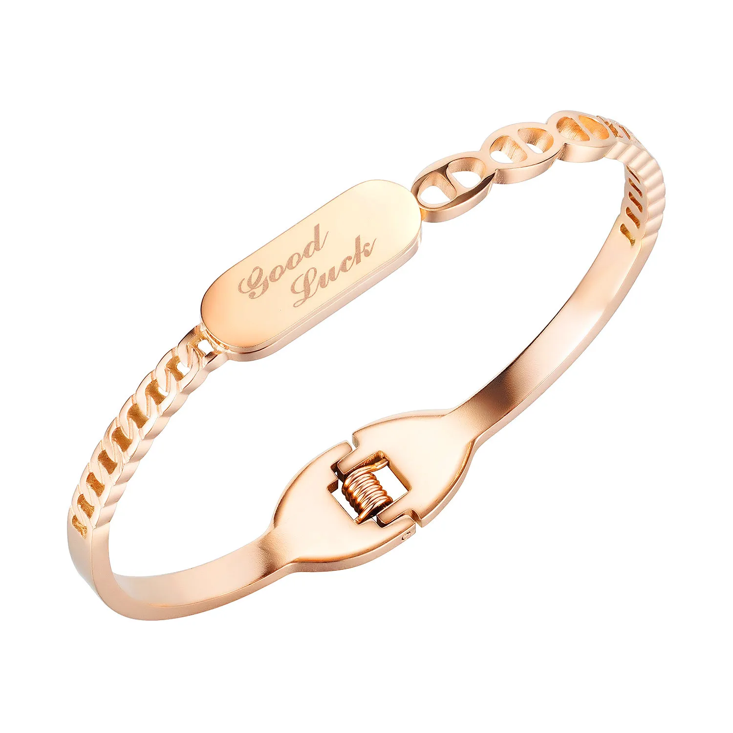 

tb-91 Jewelry 2021 new fashion classic niche design advanced temperament sexy all-match stainless steel bracelet