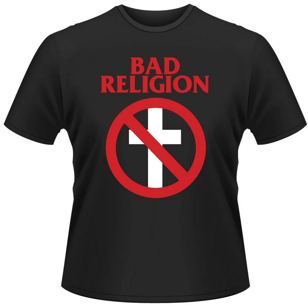 Bad Religion 'Cross Buster' топы футболки Бодибилдинг для мужчин и женщин мужчин|Мужские