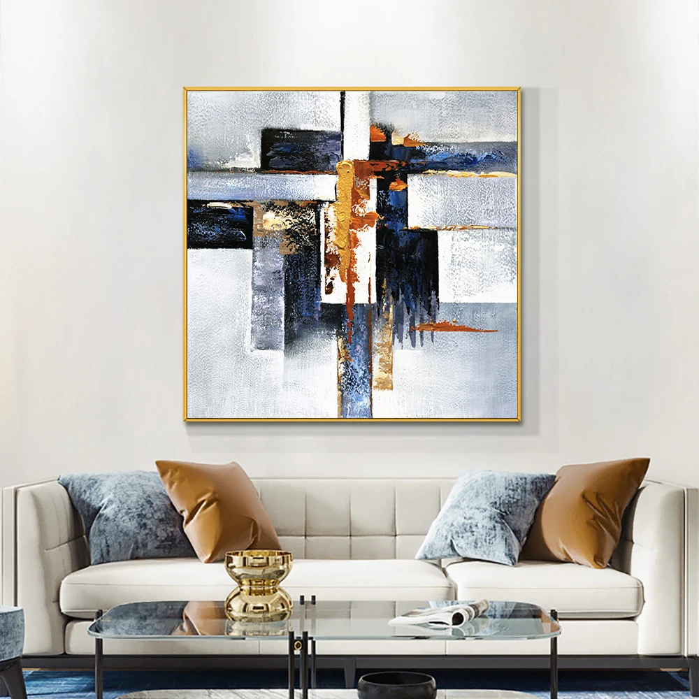 

Large Size Wall Decor Abstract Paintings Handmade On Canvas For Living Room Office Wall Decoration Picture Hand Painted Unframed