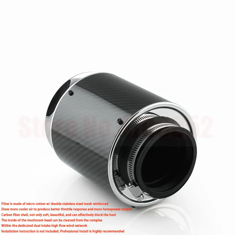 Воздушный фильтр 3 дюймов Универсальный нагнетатель капот воздухозаборник Карро