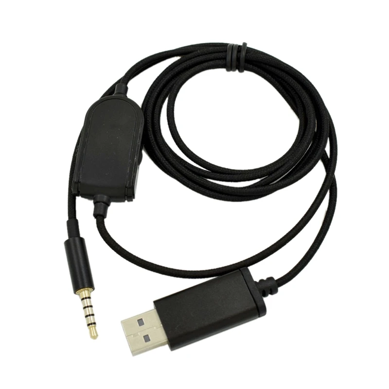 Для Logitech Astro A10 A40 игровая гарнитура USB аналоговый 7 1 Звуковая карта o кабель|Кабели