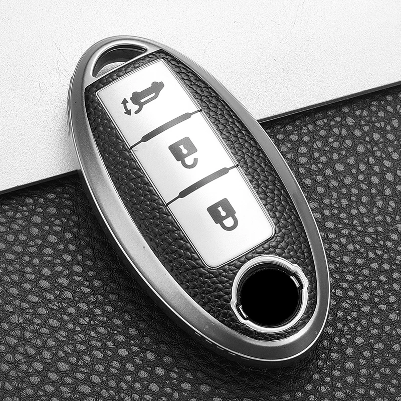 

Чехол для автомобильного ключа, чехол, держатель, брелок для Nissan Qashqai X-Trail T32 T31 Juke J10 J11 Kicks Tiida Pathfinder Note, аксессуары