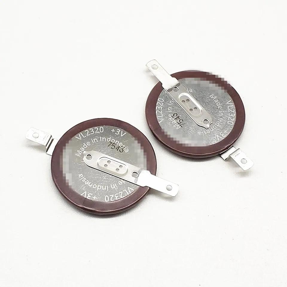 Оригинальный перезаряжаемый кнопочный аккумулятор VL2320 3 в SMD VL 2320/F2N используется