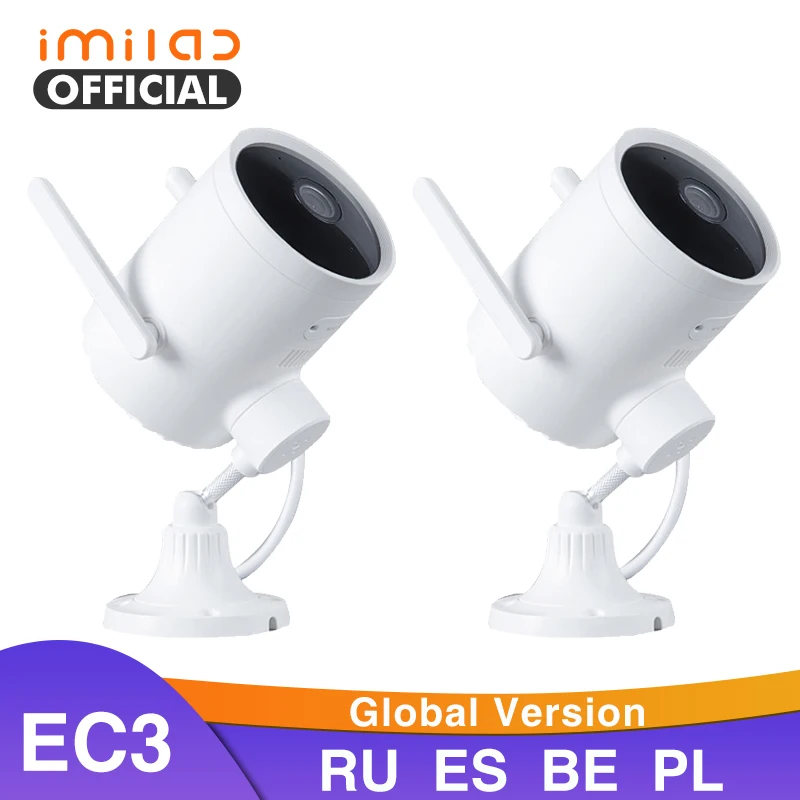 Ip камера Mijia IMILAB EC3 025 уличная с поддержкой Wi Fi 2K HD для видеонаблюдения|Камеры