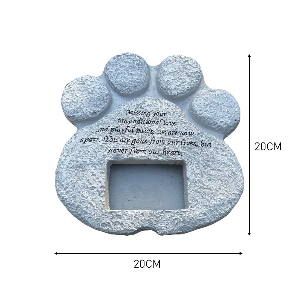 Памятные надгробия для домашних животных камень с фоторамкой памятник питомцев