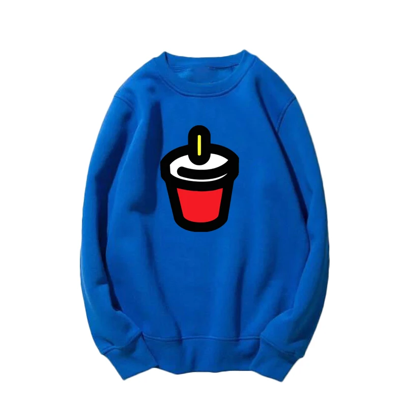 

Cotton Pullovers Cute Cola French Fries Korean Oversize Sweatshirt Women Autumn Casual Loose Couple Hoodies Long Sleeve Shirt