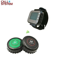 1 watch pager receiver8 call button 433mhz restaurant pager wireless calling system waiter call pager system