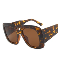 new fashion lady luxury brand square sunglasses women big frame uv400 shades black vintage oversized sun glasses female