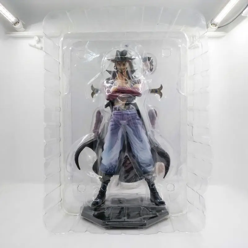 22CM Anime Action Figure ONE PIECE Dracule Mihawk Ver.2 Big Sword PVC Model Collectible Cool Kids Popular Gift Toy Doll | Игрушки и