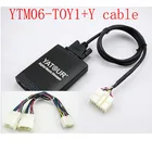 Yatour для Toyota Lexus1998-2004 Автомобильный цифровой музыкальный Переходник USB MP3 плеер AUX адаптер 5 + 7 контактов + Y кабель USB автомобильный стерео адаптер
