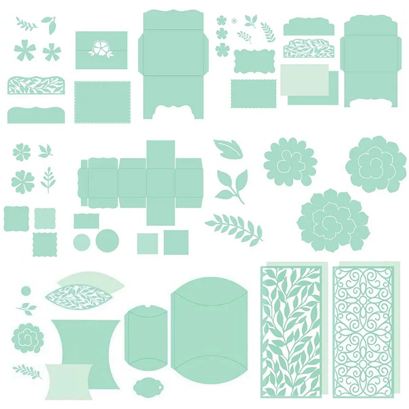 3D креативная выдвижная панель для панели металлические режущие штампы рельефное