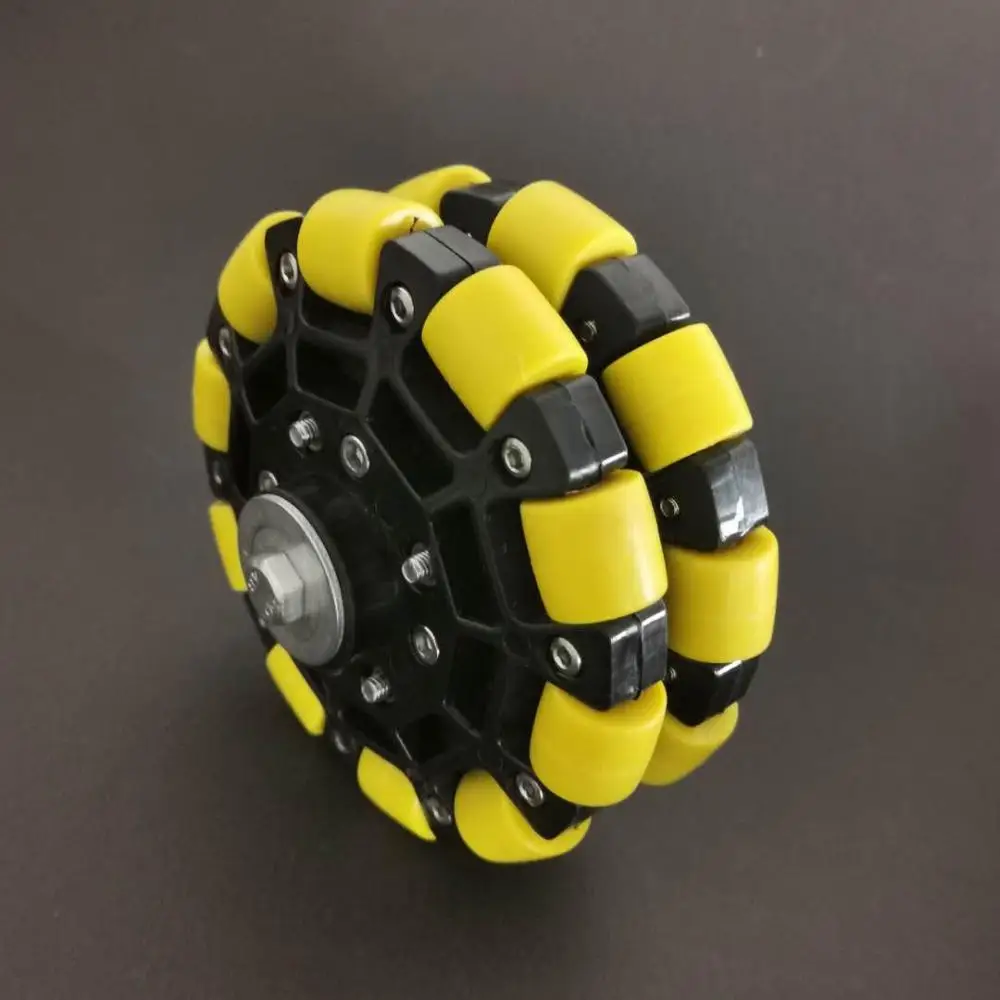 125 мм Роботизированный ролик резиновое всенаправленное колесо|wheel caster|robot wheelrubber
