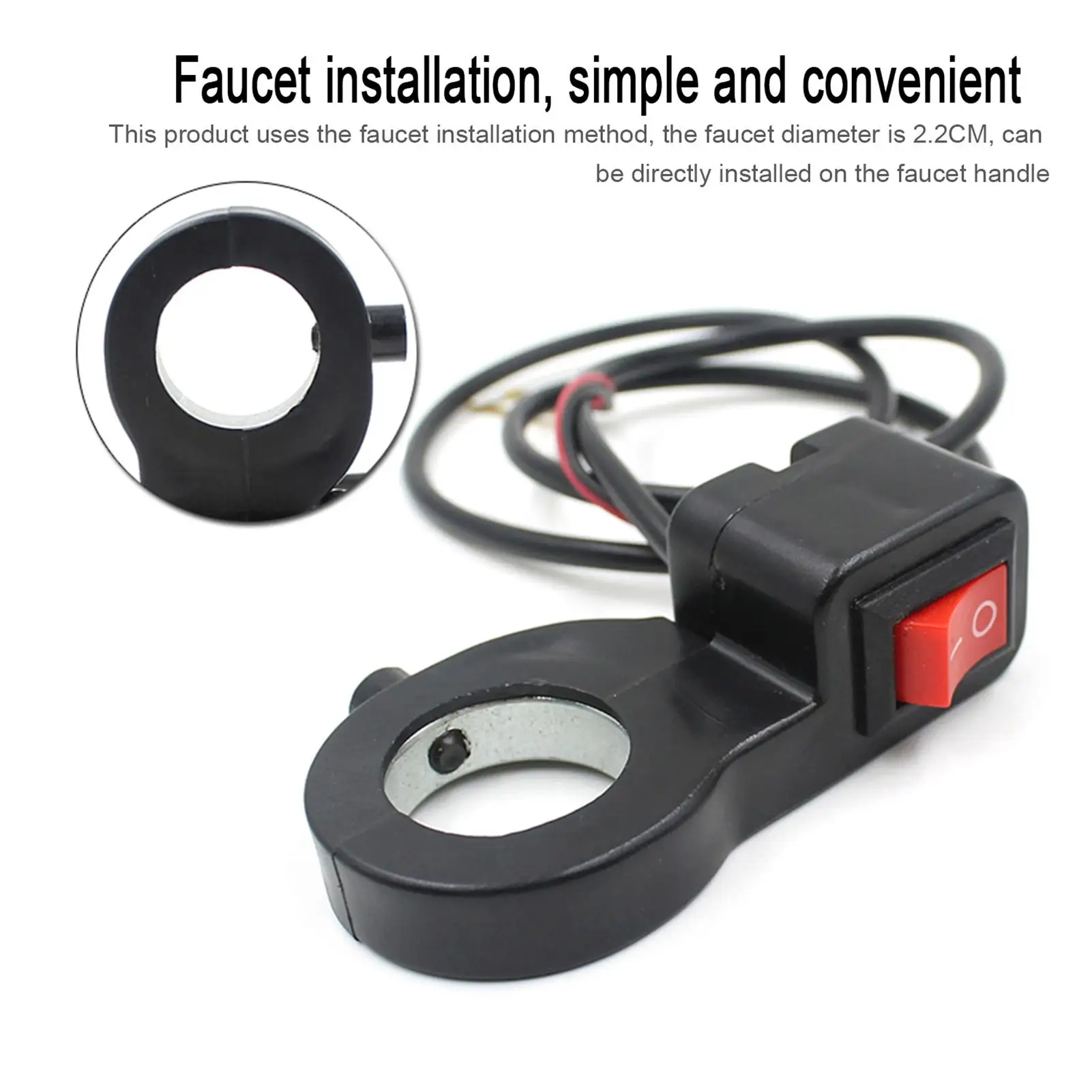 

Waterproof Universal Motorcycle ATV SUV Headlight On Off Button Fog Spot 12V Control Switch 22mm Handlebar Mount Switch Supply