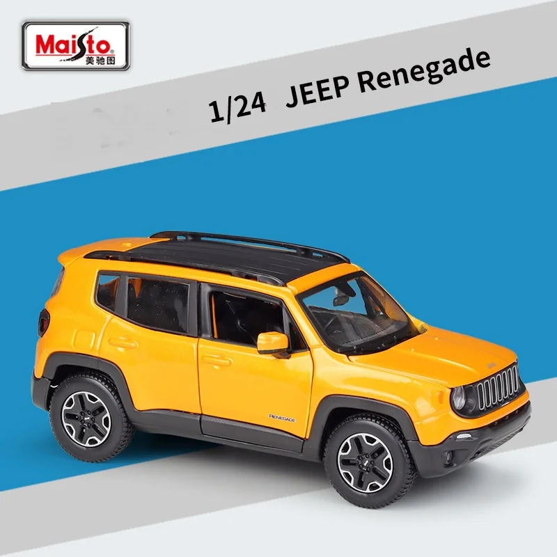 

Maisto 1:24 JEEP Renegade Simulation Model Car