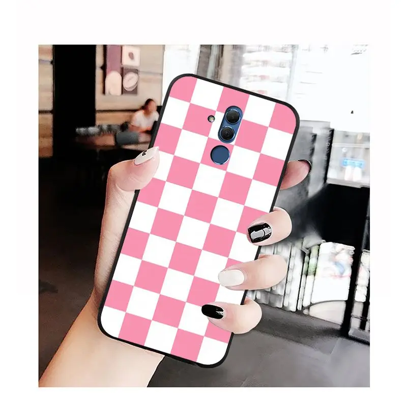 Чехол для телефона Maiyaca в шахматную клетку Huawei Mate 10 20 Lite 20X Mate20 Pro Mate9 Nova3 3i|Бамперы| |