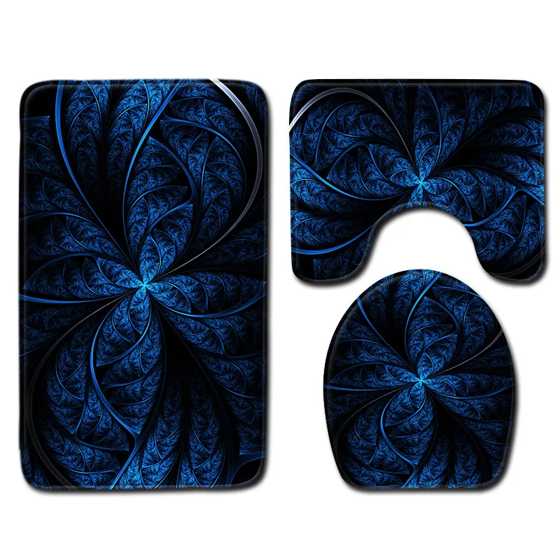 Креативный Противоскользящий коврик Zeegle для ванной коврик-подставка крышки