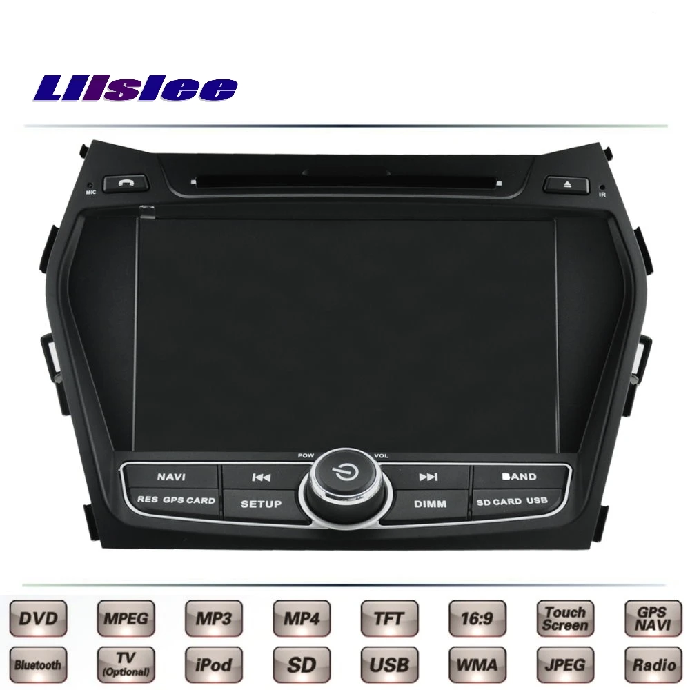 Для Hyundai ix45 Santa Fe Grand SantaFe DM 2012 ~ 2017 Автомобильный мультимедийный телевизор DVD GPS