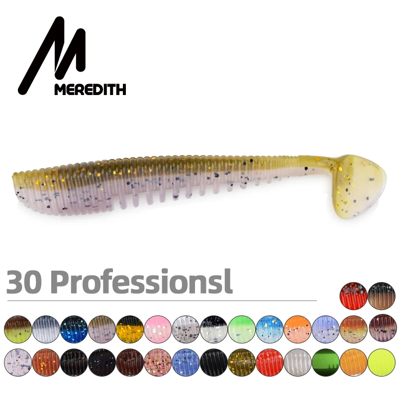 MEREDITH Awaruna 8 см 9 5 13 рыболовные приманки Мягкая приманка искусственная хищник