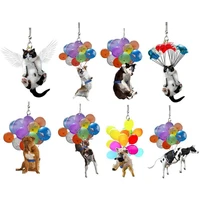 catdog car ornaments interior accessories car pendant car pendant car interior decoration colorful balloon cat car pendant