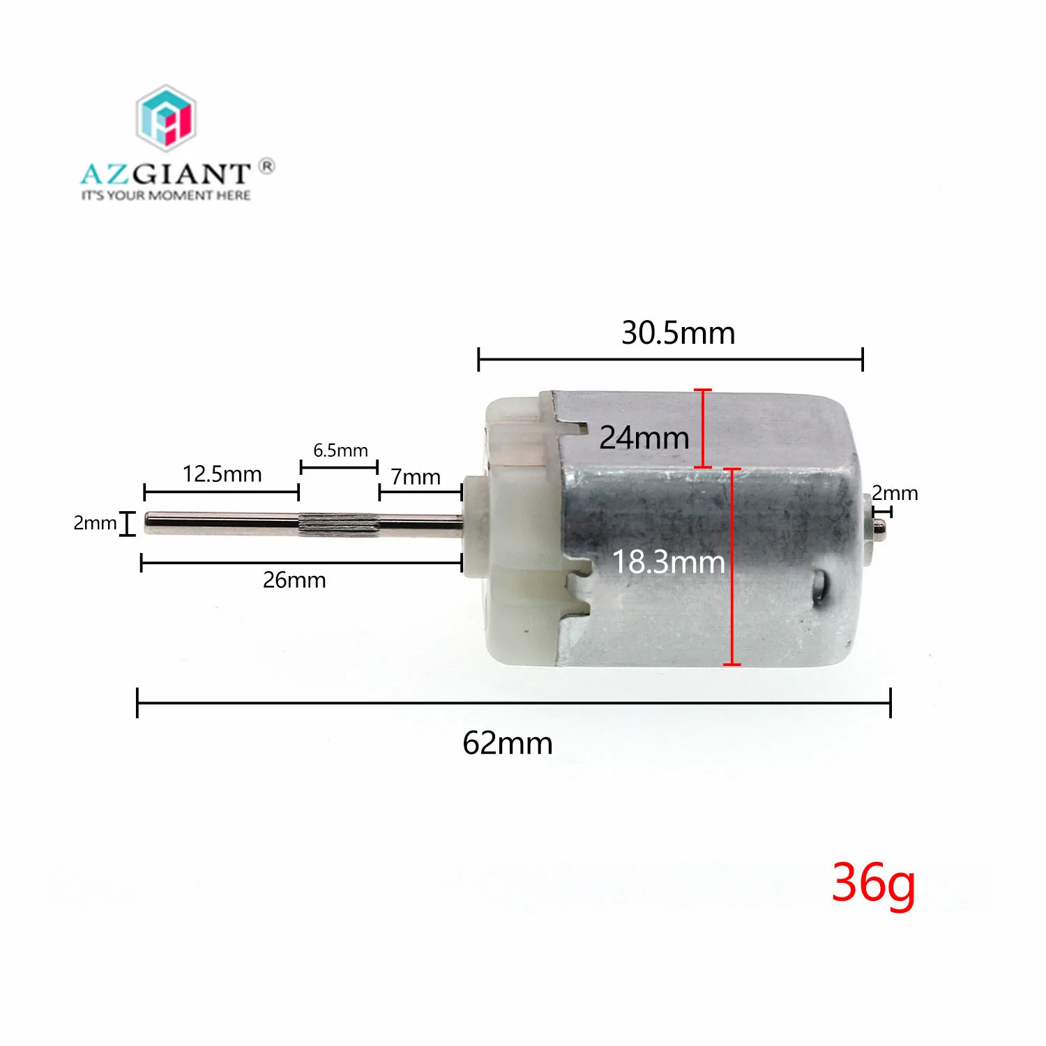 Привод для автомобильного дверного замка мотор багажника 26 мм FC280| |