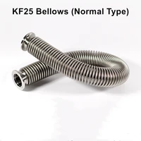 kf25 normal type 100 1000mm high vacuum bellows stainless steel 304 fast hose bellows pipe bellows has been tested for leaks