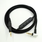 Замена аудио кабель для Audio-Technica ATH-M50X M40X наушники микрофоном и регулятором громкости