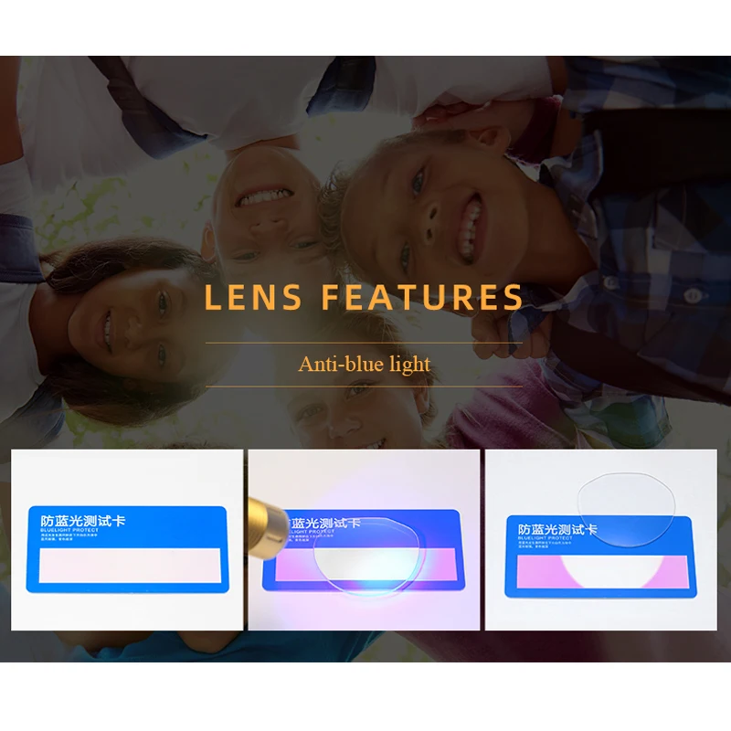 Детские очки с защитой от синего света оправа для очков TR90 гибкие мягкие