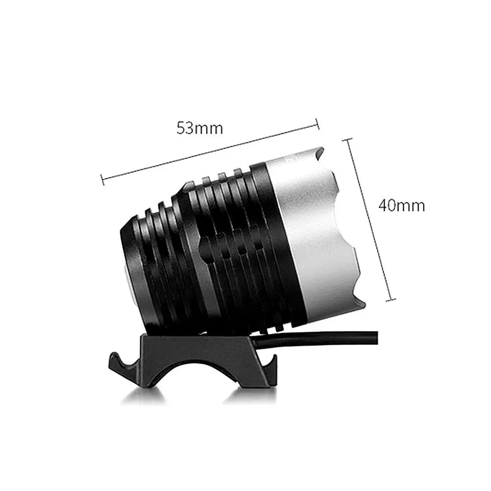 Велосипедный фонарь светодиодный передний головсветильник 8000 лм XM-L T6 для