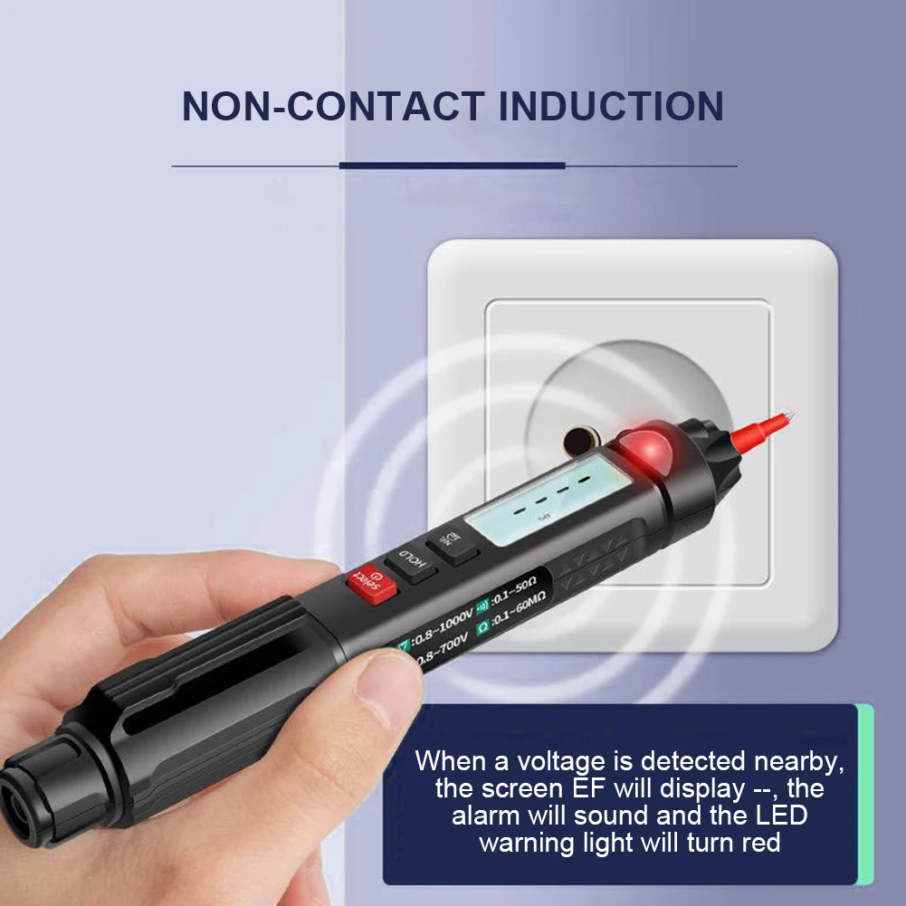 

ANENG A3007 Digital Multimeter Pen Portable Non-Contact Intelligent Auto Voltage Tester For Power Maintenance Construction