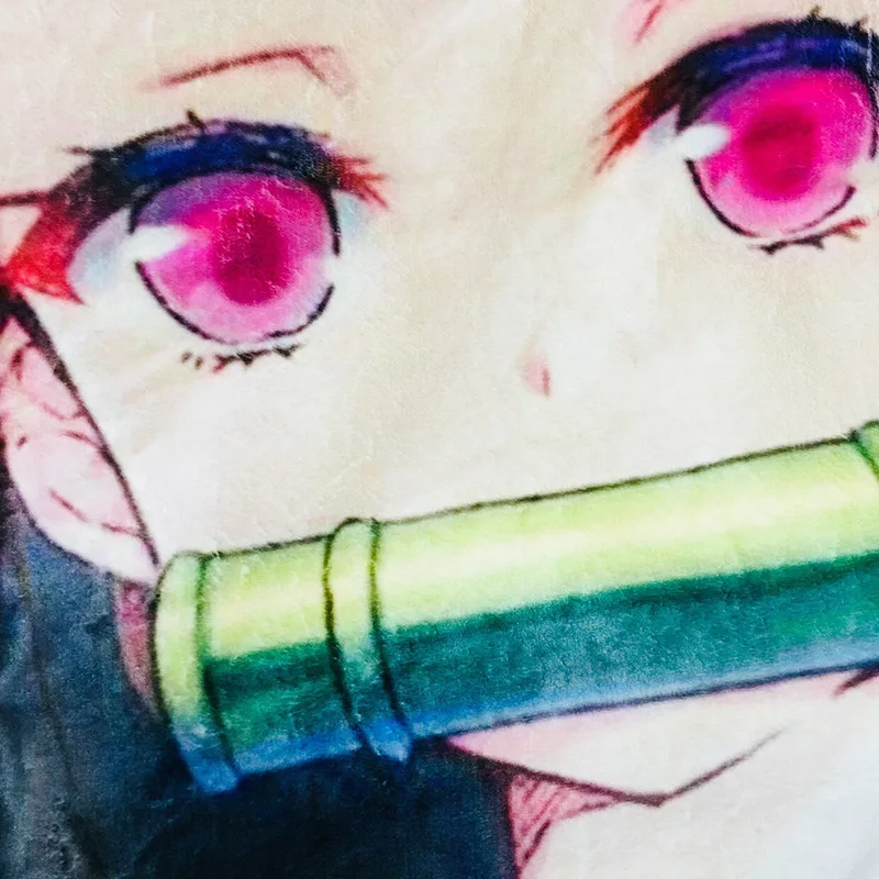 Одеяло с дьявольским лезвием рассекающее демонов Kimetsu No Yaiba Kamado Tanjirou Nezuko летнее