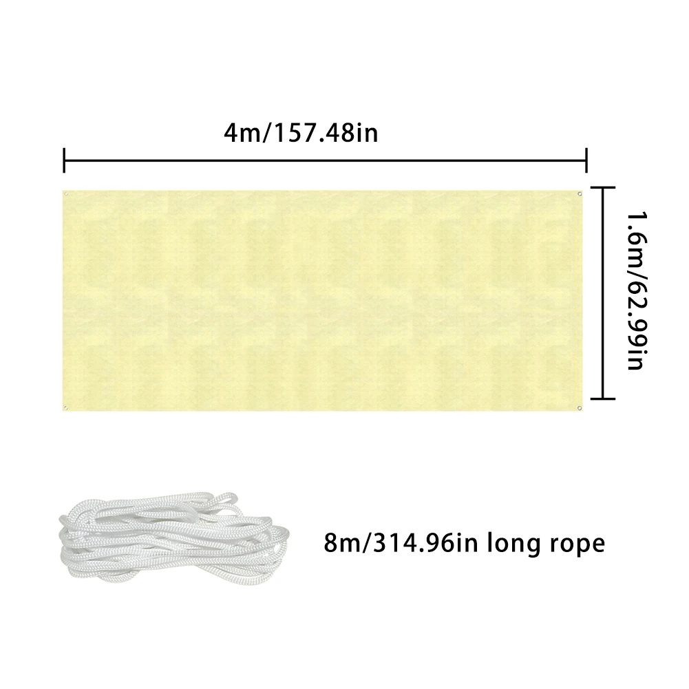 

Sun Shade Sail Cloth UV Block Fabric Plant Shade Net Cover Patio Canopy Sunscreen Awning Breathable For Garden Outdoor Backyard