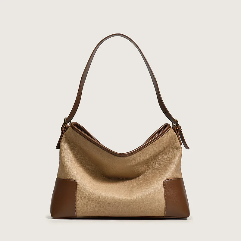 

Fashion Trend Luxury Designer Handbags For Women Genuine Leather Bucket Casual Vintage Tote Shoulder Bags Large Messenger Bag