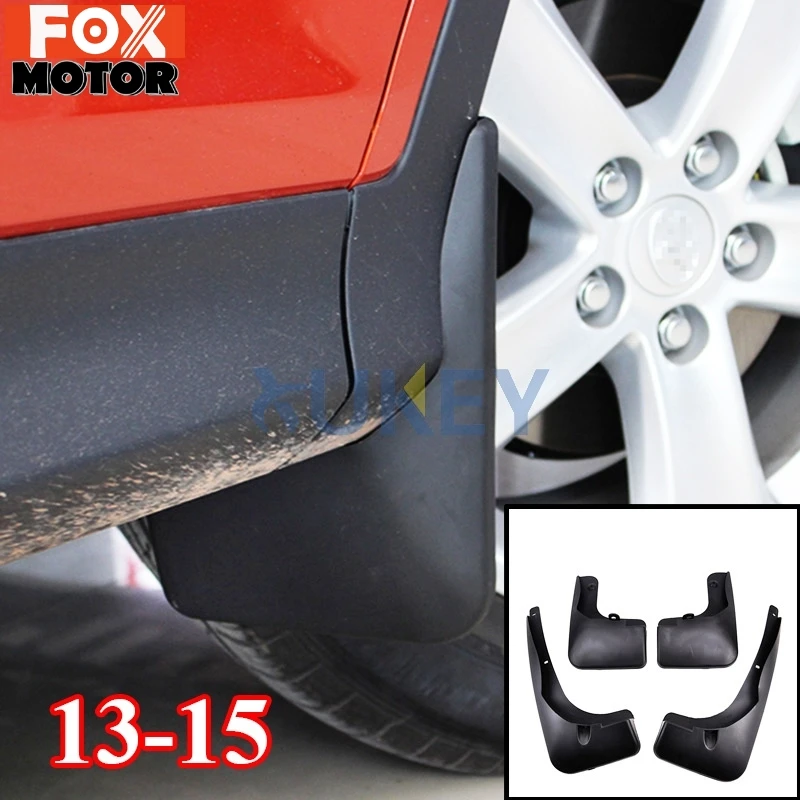 

For Toyota RAV4 2013 2014 2015 Set Molded Car Mud Flaps Mudflaps Splash Guards Mud Flap Mudguards Fender Accessories XA40