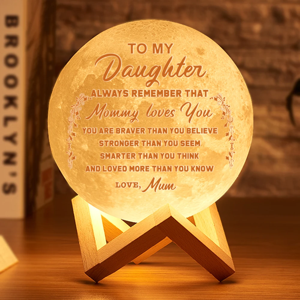 3d-лампа в виде Луны ночной Светильник для подарков подруге жене светодиодный