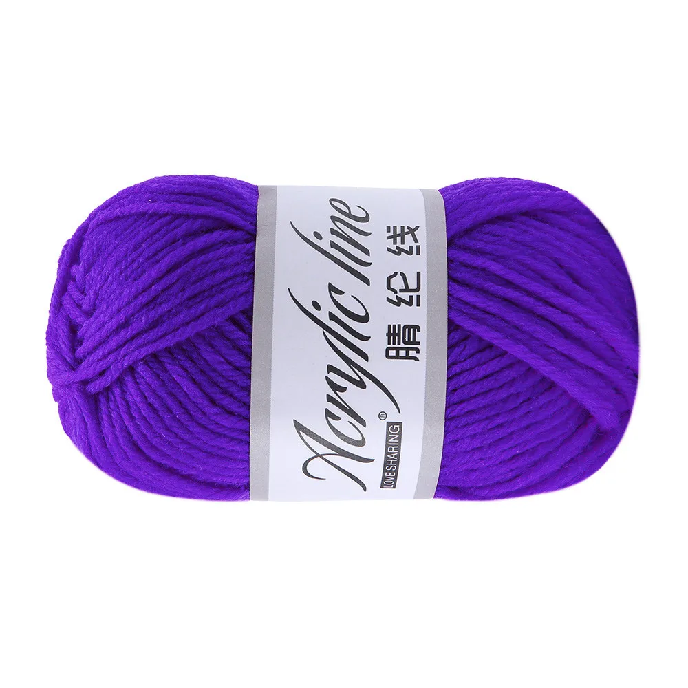 Шерстяная пряжа 50 г массивный шарф Шерсть ровинг вязаная шерстяная плотная